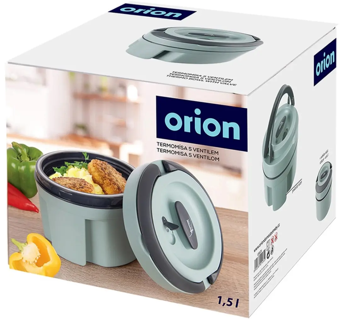 Orion Termo Serie O-128529 Roestvrijstalen Thermosfles 2,4L - Mintgroen