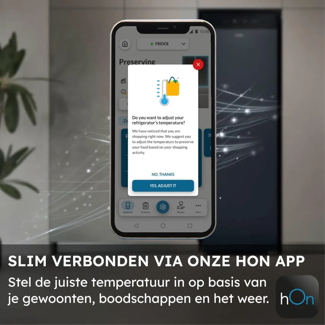 Haier HWS32GDG Wijnkoelkast 32 Flessen - Zwart