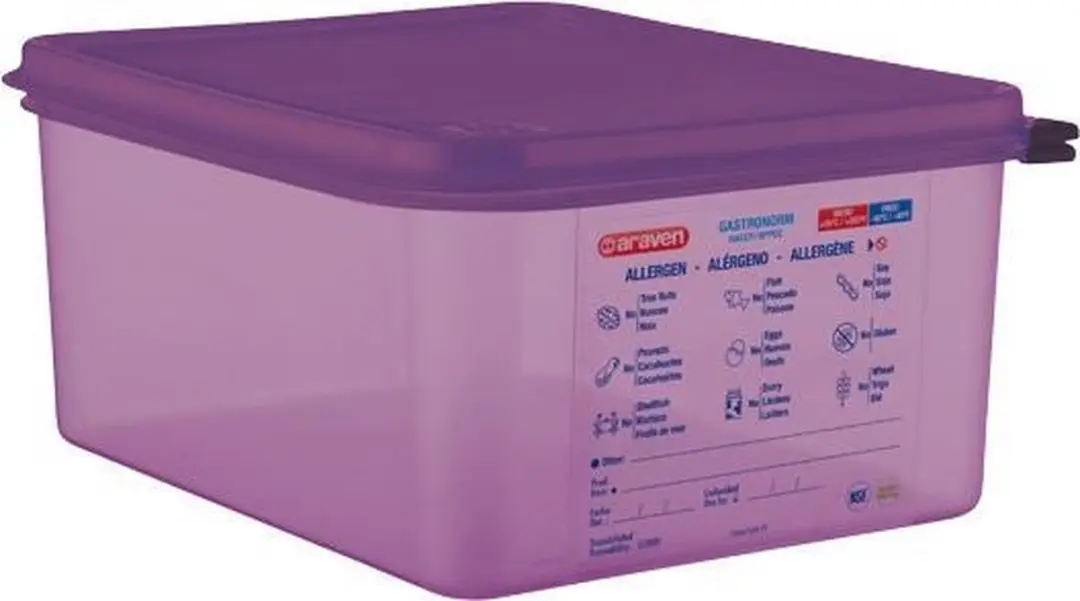 Araven Airtight Voedselbox 10L - Paars
