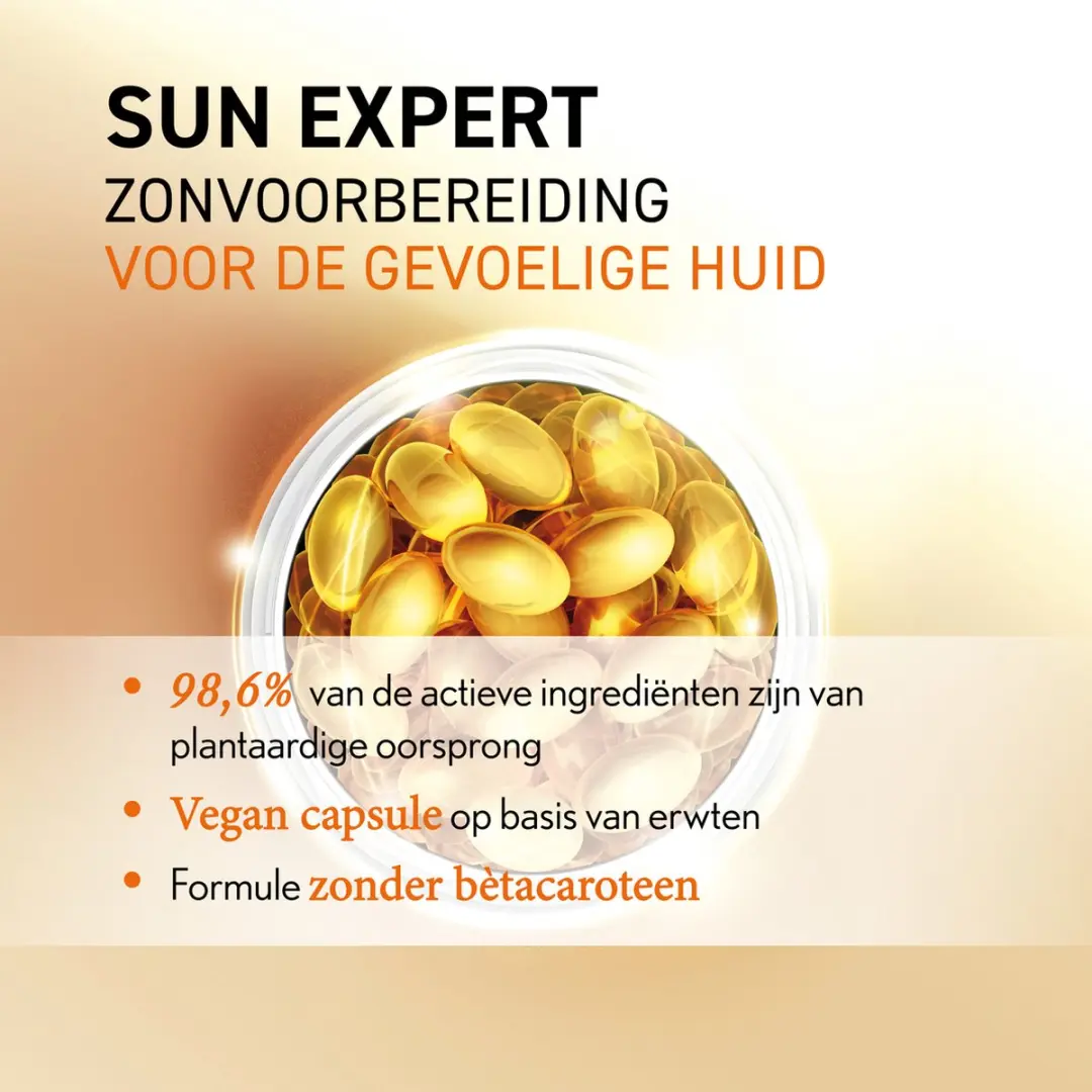 Oenobiol Sun Expert Gevoelige Huid Bruiningscapsules 60 Stuks