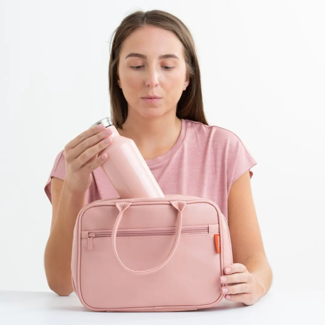 Typhoon Pure Lunchtas Vegan Leder - Roze - 4L