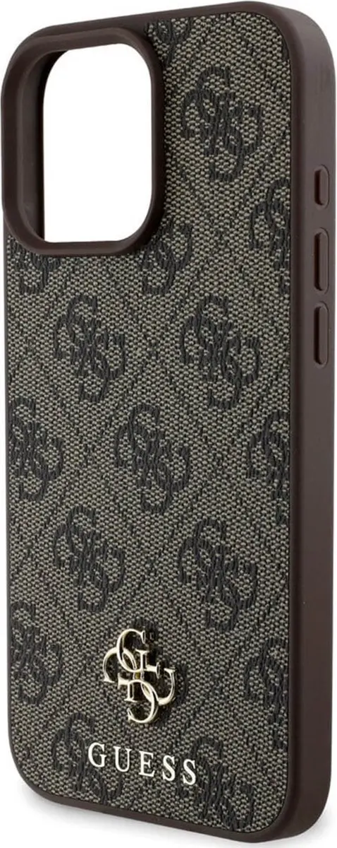 Guess GUHMP16LP4SM4MW Backcover iPhone 16 Pro - Bruin - afbeelding 6 van 6