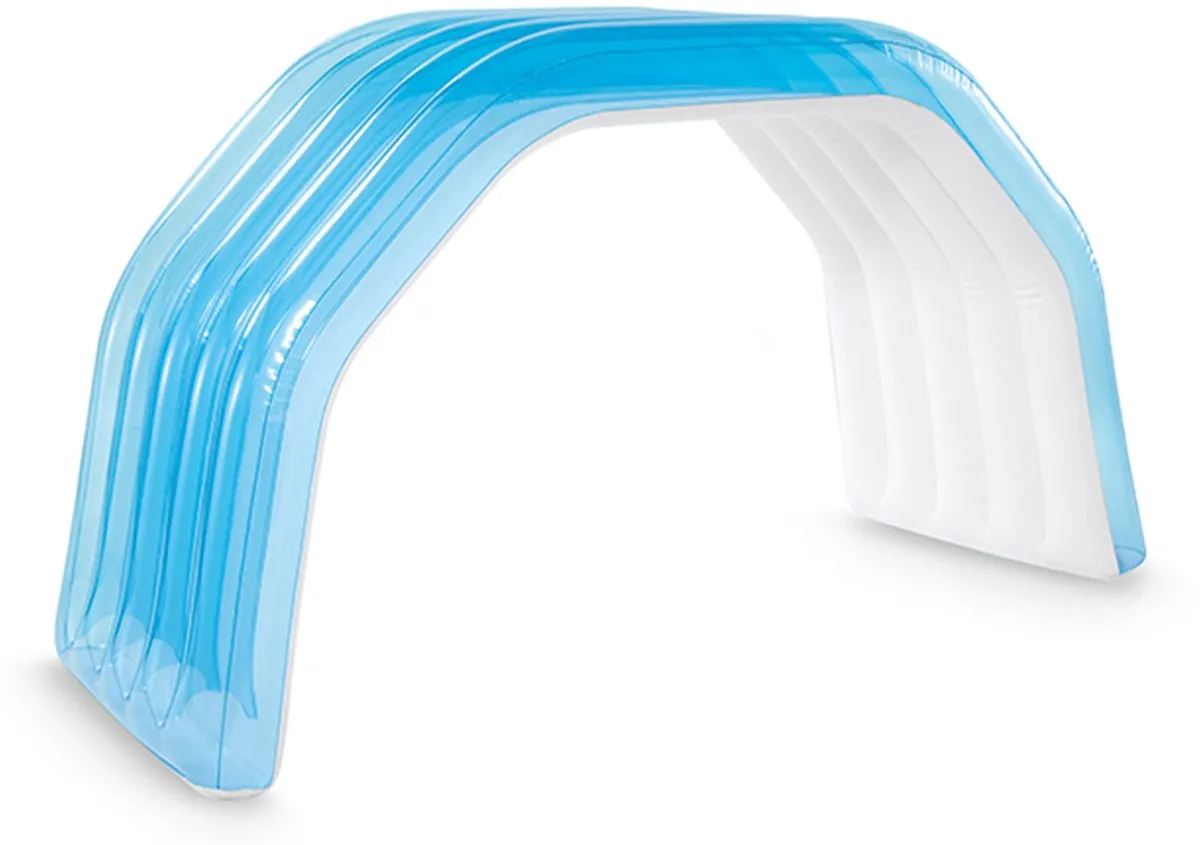 Intex Family Sunshade Opblaasbaar Zwembad 57186NP - 229x191x135cm - Blauw/Wit