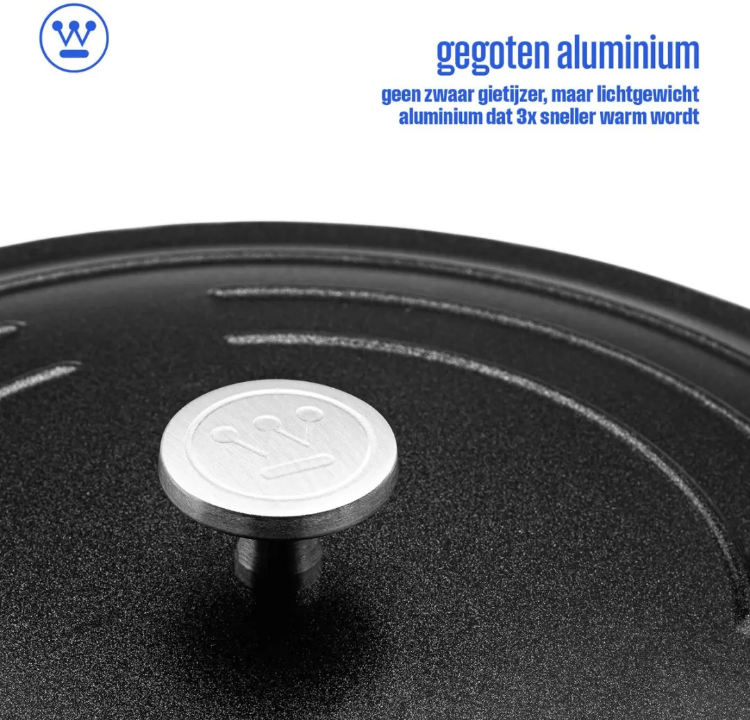 Westinghouse Performance Hapjespan 5L Ø32cm - Zwart