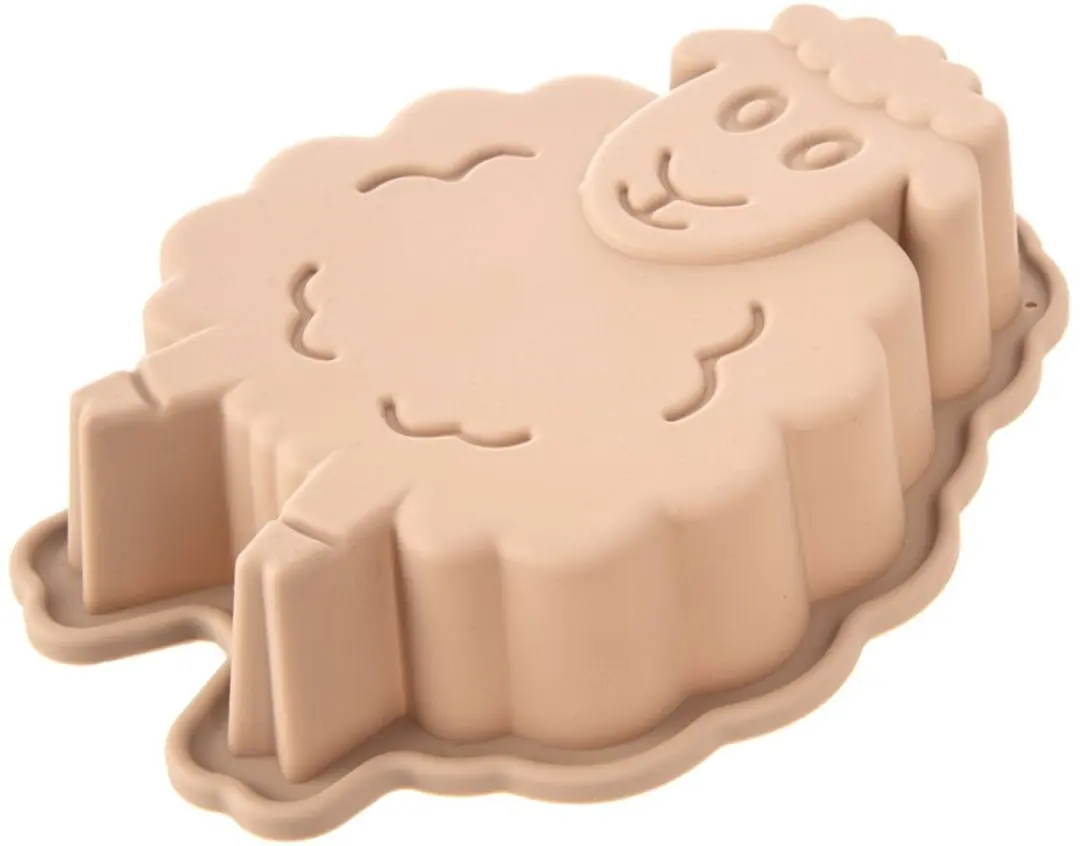 Orion Silicone Schaap Bakvorm 20x16x4,5cm - Beige
