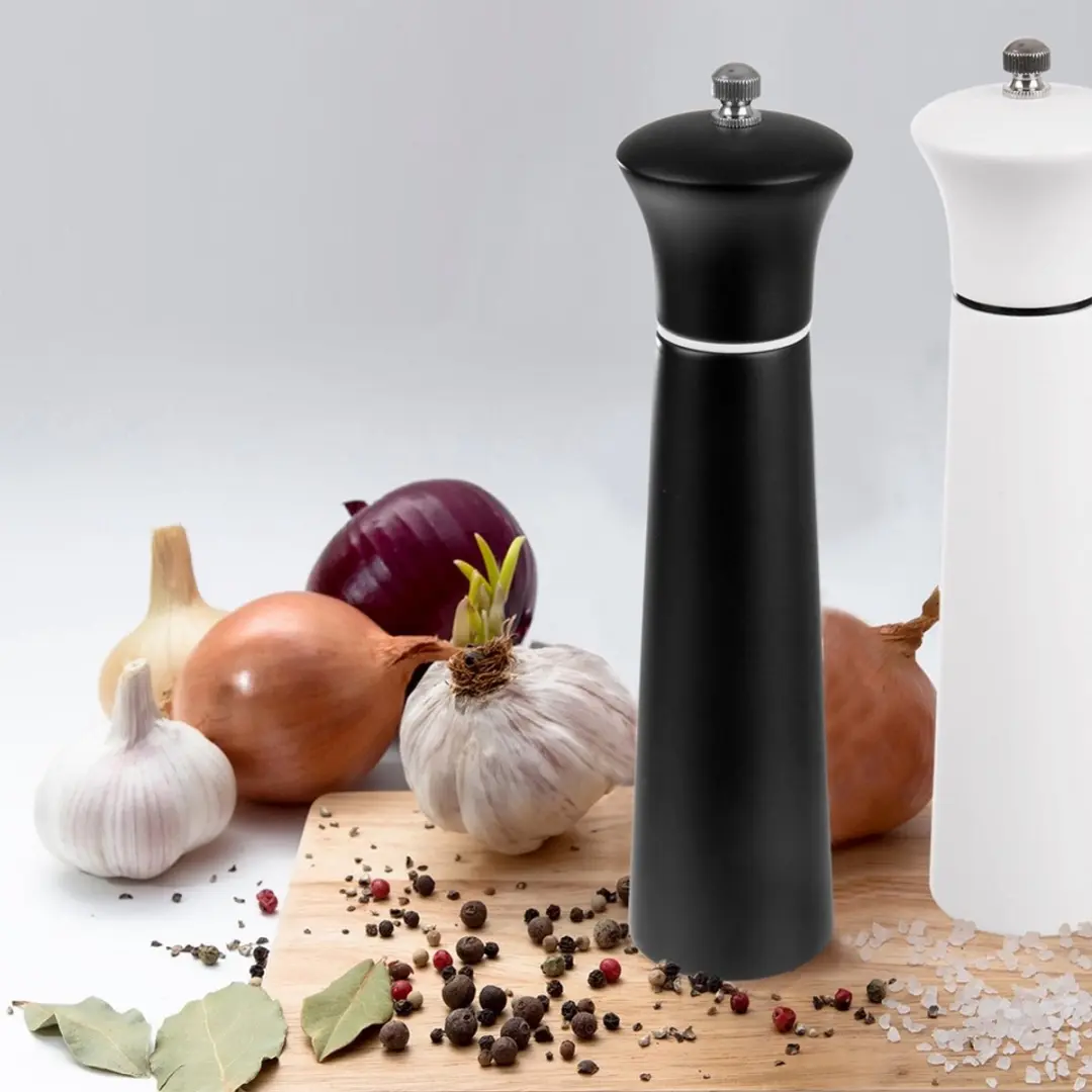 Orion Houten Peper- en Zoutmolen Zwart 21,5cm - afbeelding 6 van 6