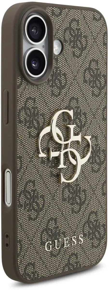 GUESS 4G Metal Logo Hoesje iPhone 17 - Bruin - afbeelding 6 van 6