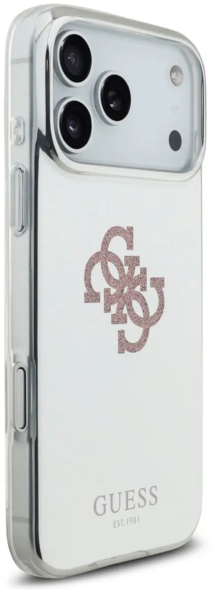 GUESS Back Cover iPhone 17 Pro Max - Roze - 13827