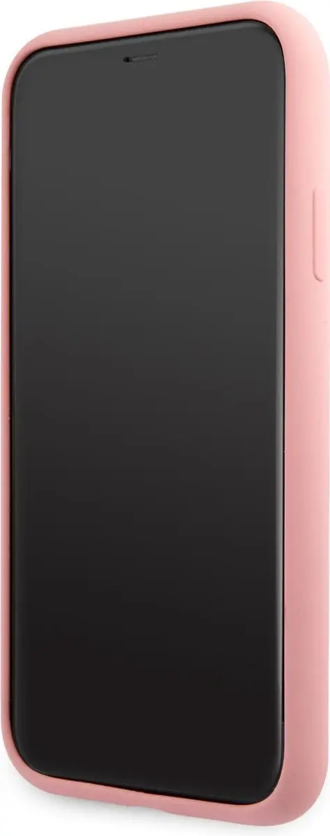 GUESS Silicone Backcase iPhone 11 - Roze - MPN 7312