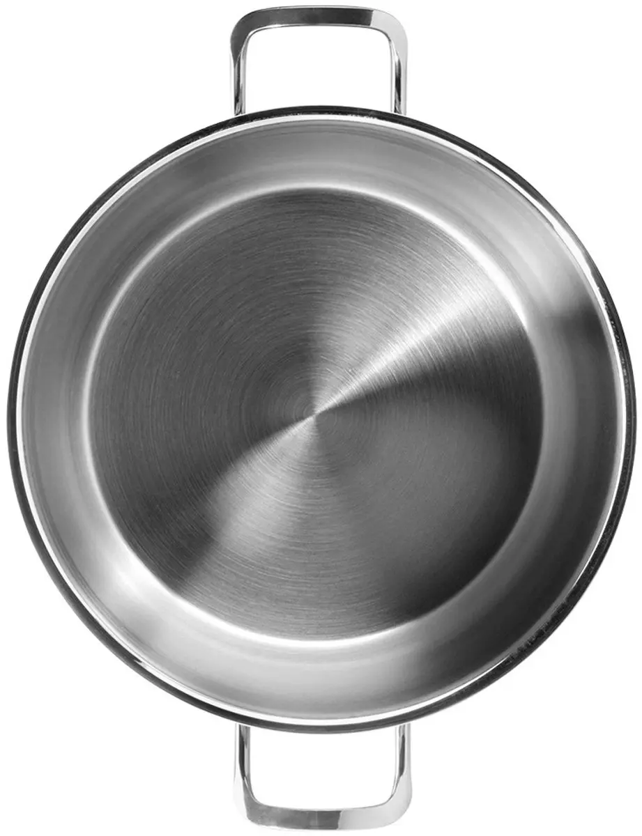 Orion Anett Serie Roestvrijstalen Pan 26cm - 10L - Zilver