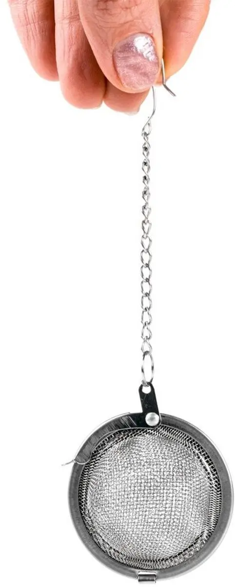 Orion Theezeef Staal 5,4cm - Zilver