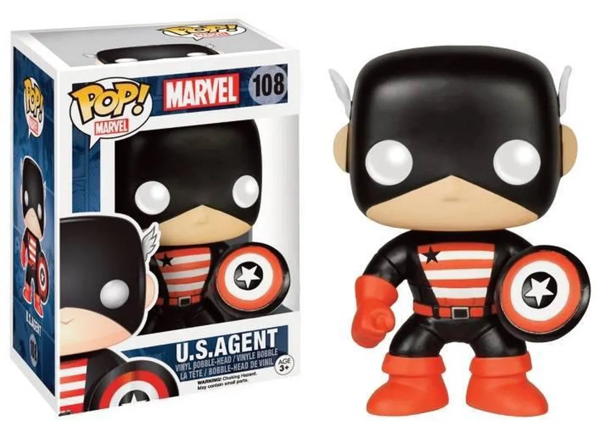 Funko Pop! Marvel U.S. Agent #108 Exclusive - Multi