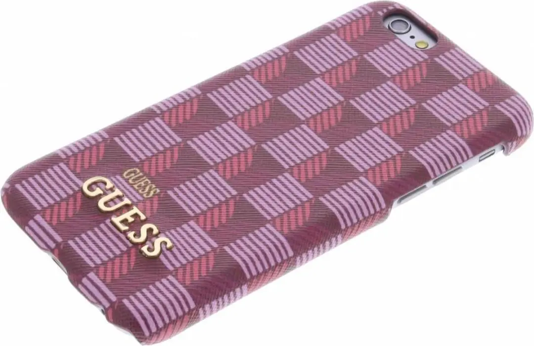Guess Jet Set iPhone 6/6s Hardcase - Rood