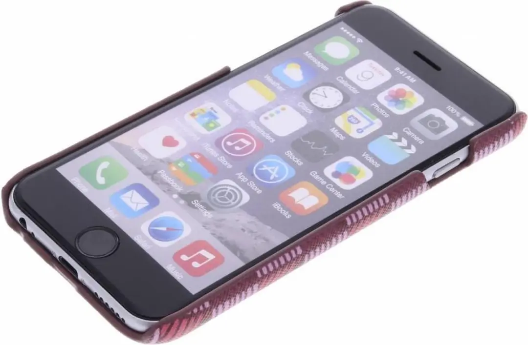 Guess Jet Set iPhone 6/6s Hardcase - Rood