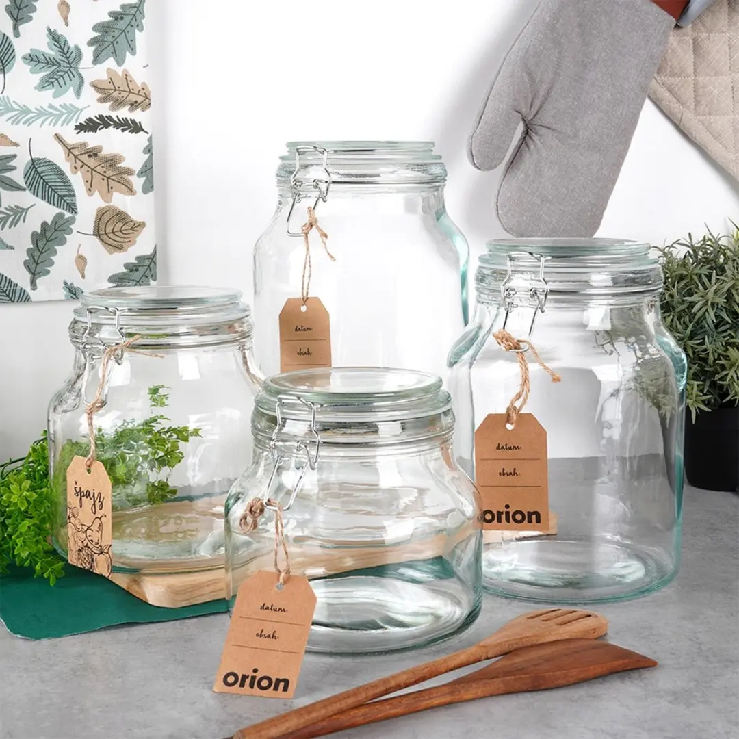 Orion Voorraadpot Glas 3,4L - Luchtdicht - afbeelding 6 van 6