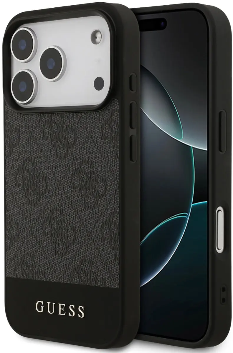 Guess iPhone 17 Pro Back Cover - Grijs