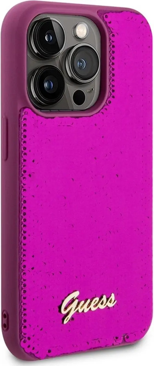 Guess Sequins Back Case GUHCP14XPSFDGSF - Magenta