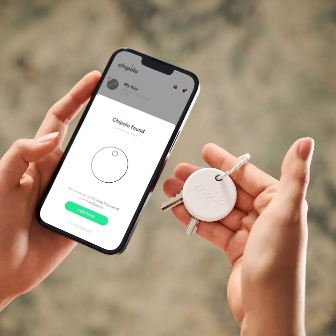 Chipolo POP Bluetooth Tracker - 4 Stuks - Wit