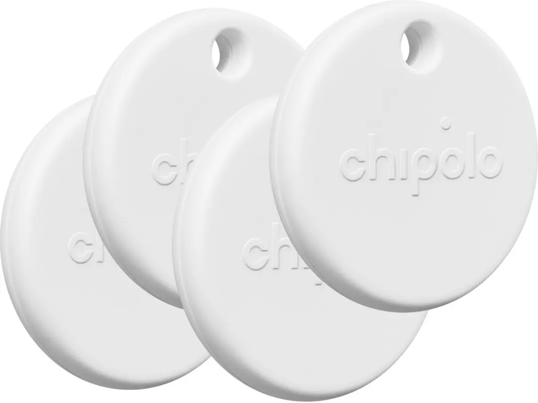 Chipolo POP Bluetooth Tracker - 4 Stuks - Wit