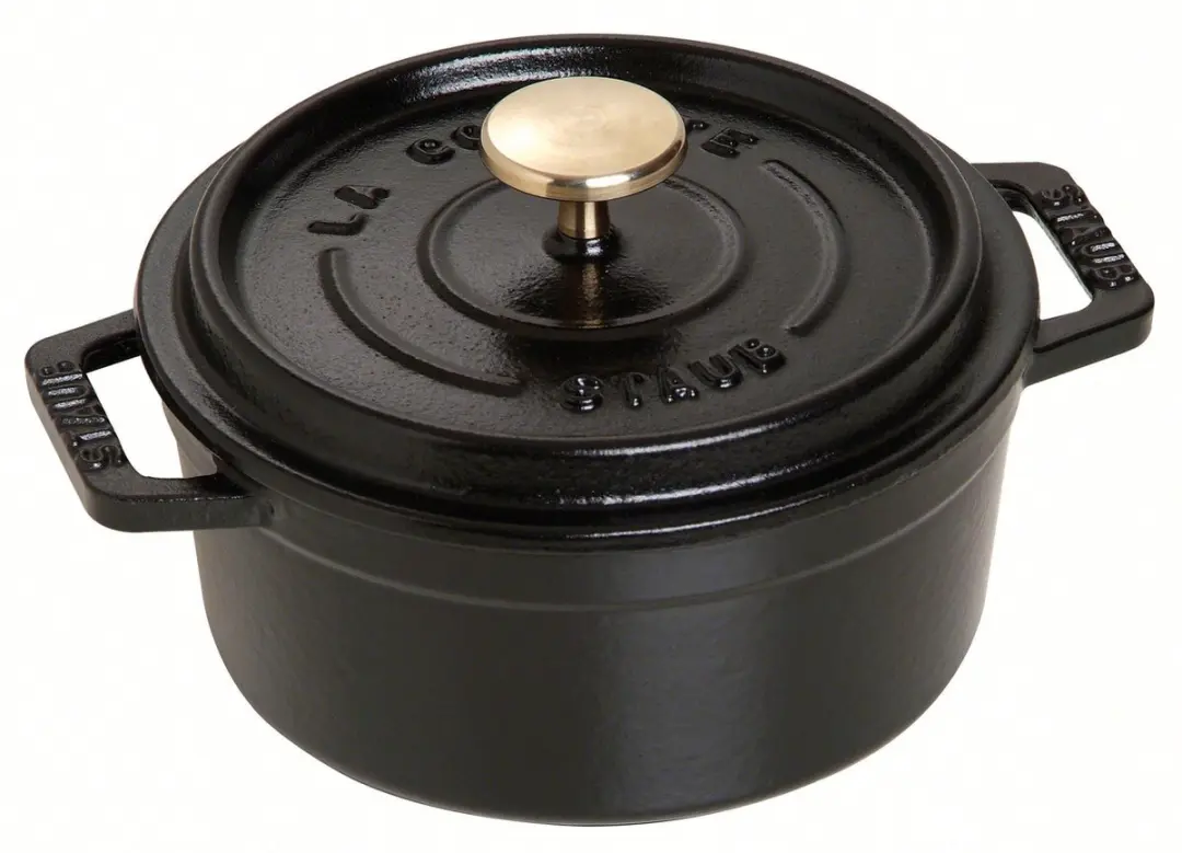 Staub Braadpan Zwart 12cm