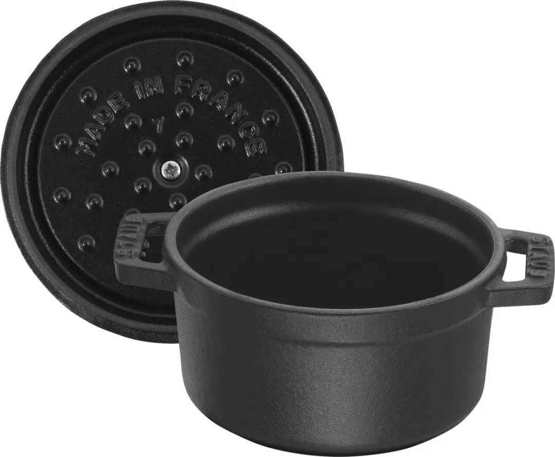 Staub Braadpan Zwart 12cm - afbeelding 3 van 6