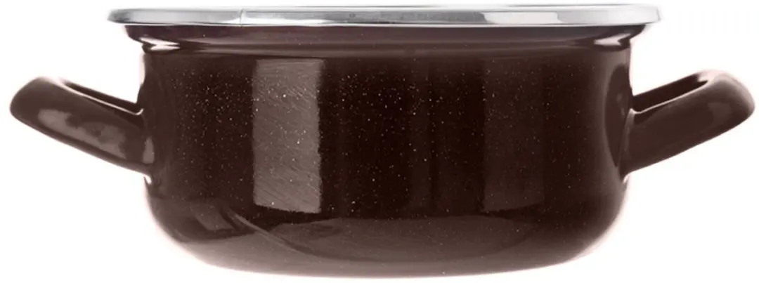 Orion Brown Geëmailleerde Kookpan 1 Liter