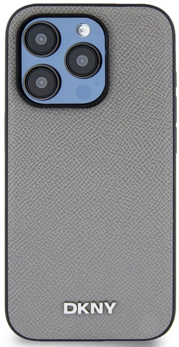 DKNY Hoesje iPhone 14 Pro MagSafe - Grijs DKHMP14LPGHLMS