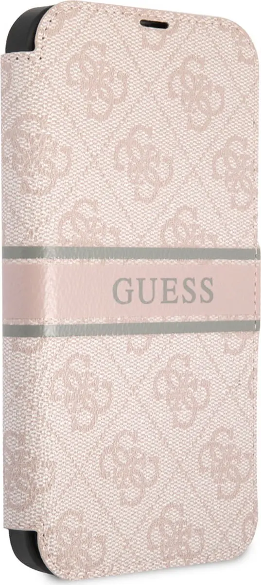 GUESS iPhone 13 Pro Max Hoesje - Roze - 3 Pasjes - afbeelding 6 van 6