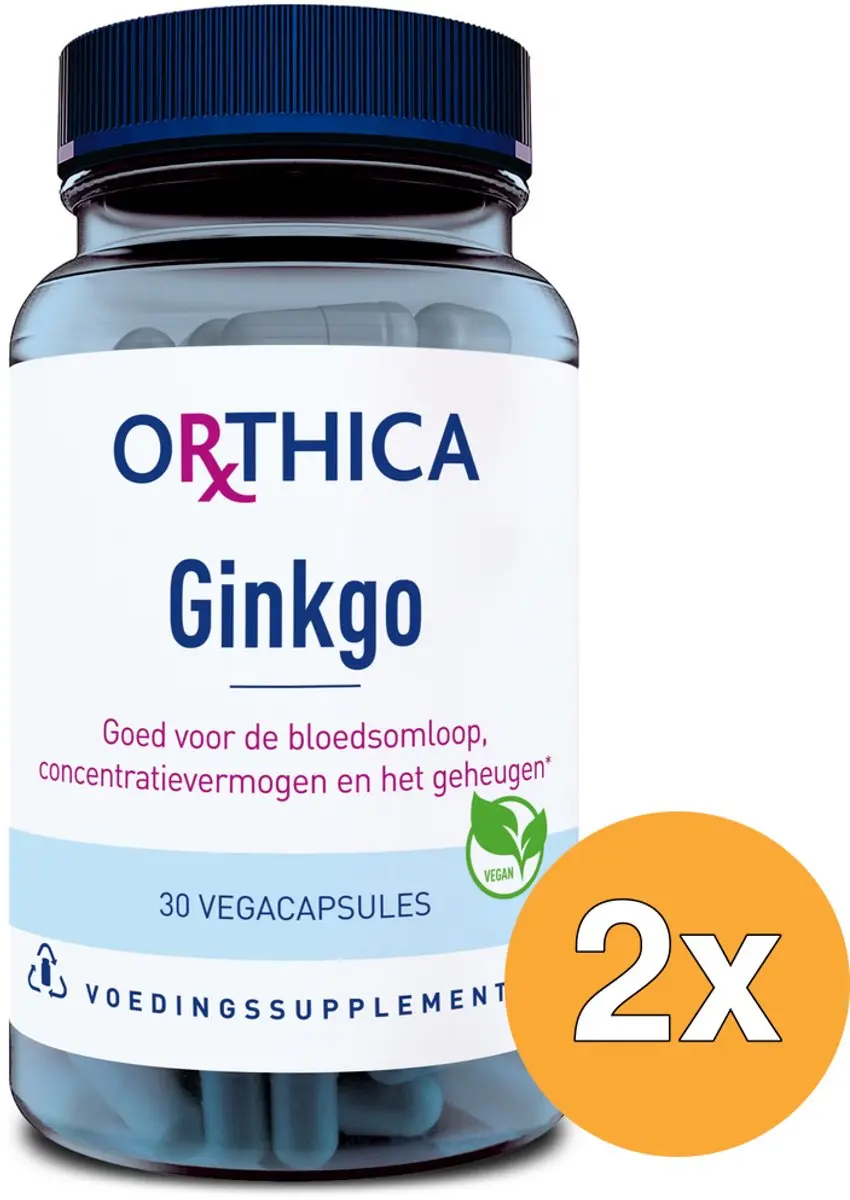 Orthica Ginkgo 60 Tabletten - Voordeelverpakking