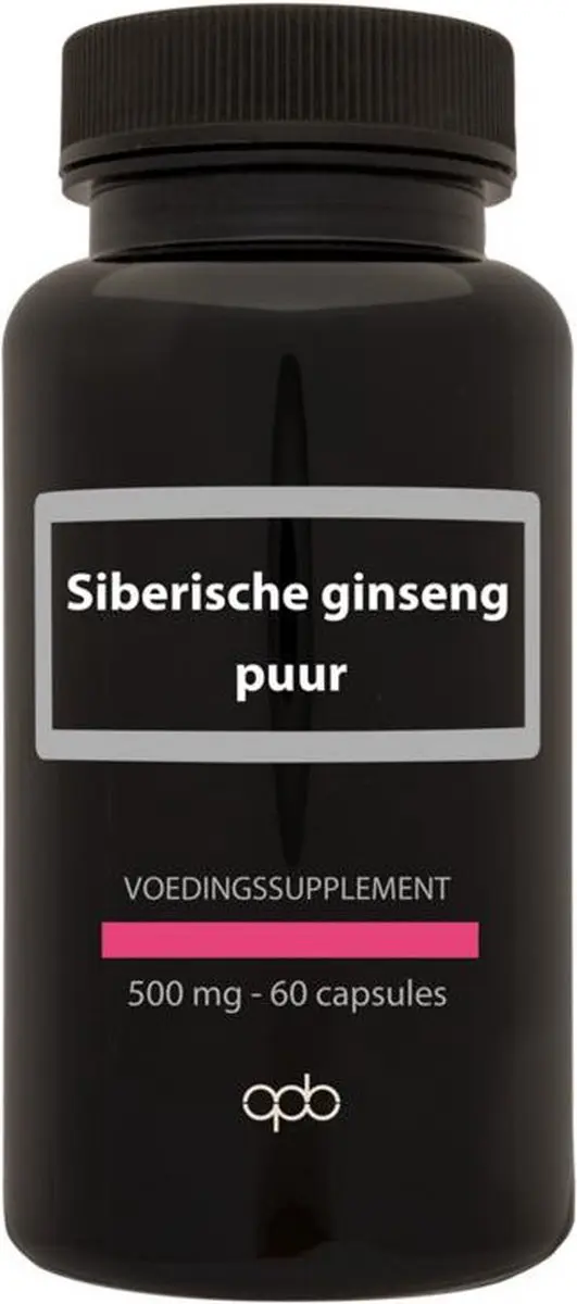 APB Holland Siberische Ginseng Extract 500mg
