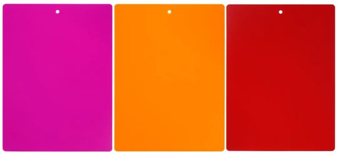 Orion Flexibele Snijplanken 3-delig - Rood/Oranje/Rozig