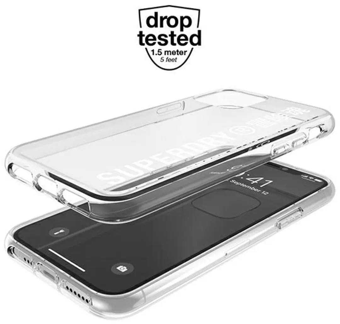 Superdry Snap Case iPhone 11 Pro Max - Transparant - MPN 8718846079723