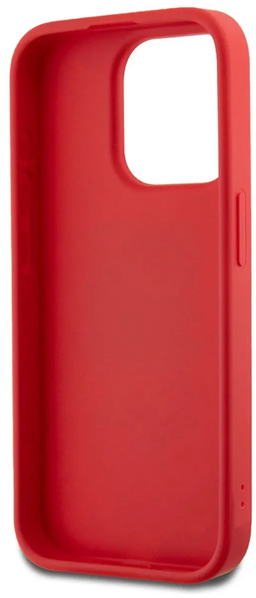 DKNY Hoesje iPhone 15 Pro Max - Rood - DKHCP15XPBSWSP