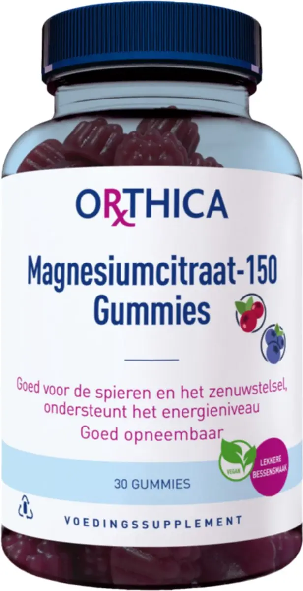 Orthica Magnesiumcitraat-150 Gummies