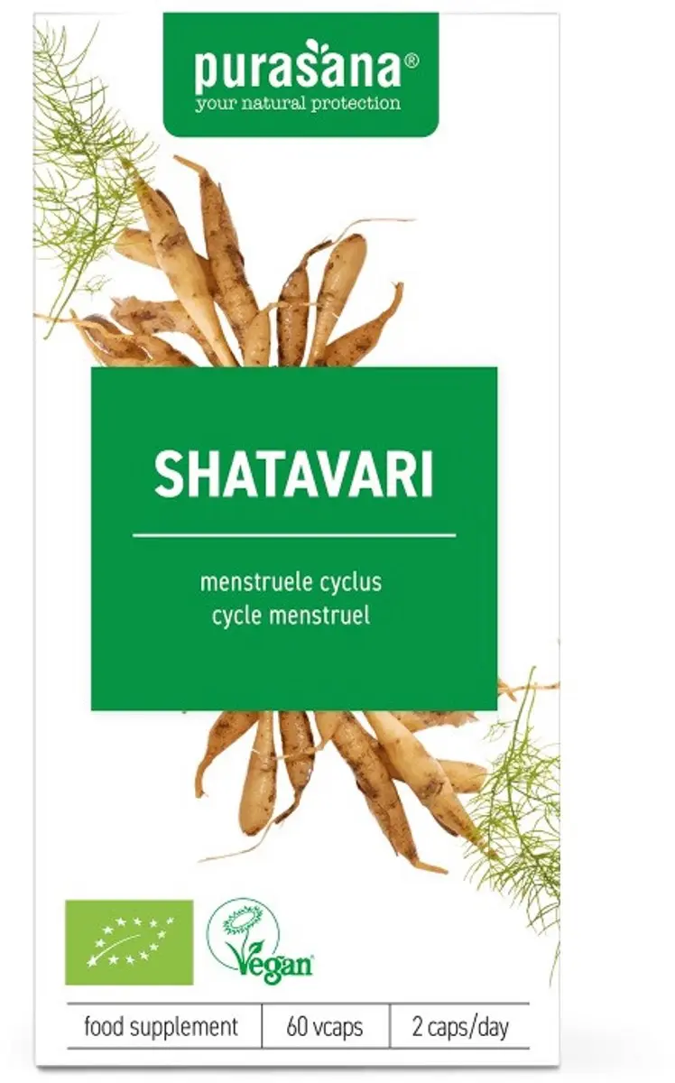 Purasana Shatavari 250mg BIO - 60 Vcaps