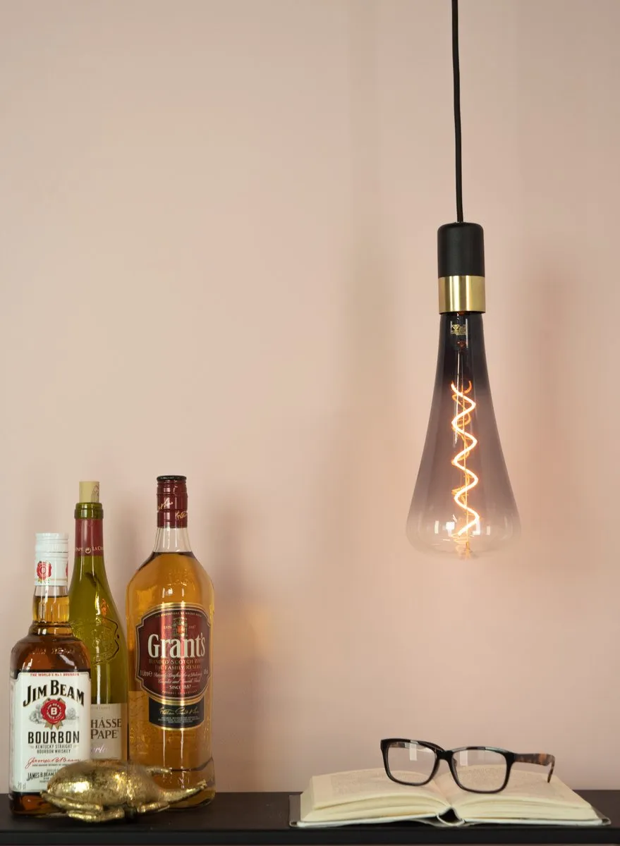 Eglo Calari Hanglamp E27 - 1 Lichtpunt - Zwart/Goud - afbeelding 6 van 6