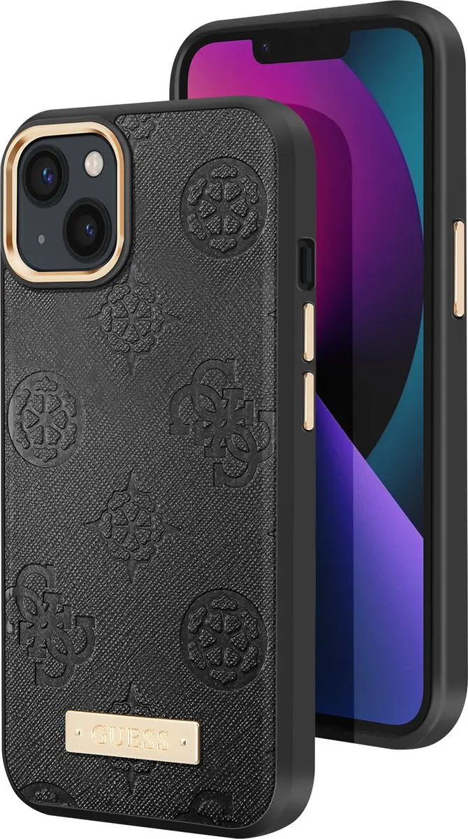 GUESS Hoesje iPhone 13 PU Leer MagSafe