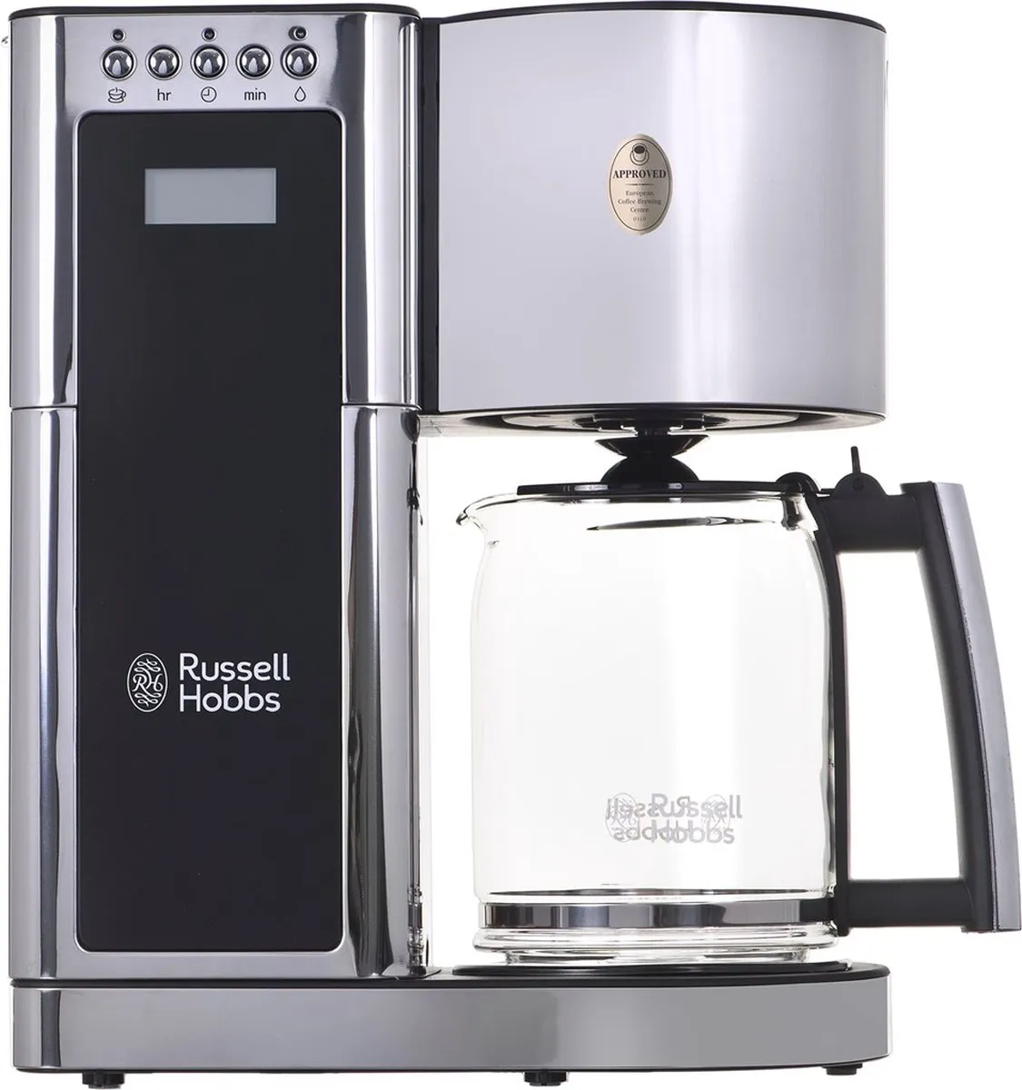Russell Hobbs Elegance Glass 23370-56 Filterkoffiezetapparaat - 10 Koppen - 1600W - Aluminium