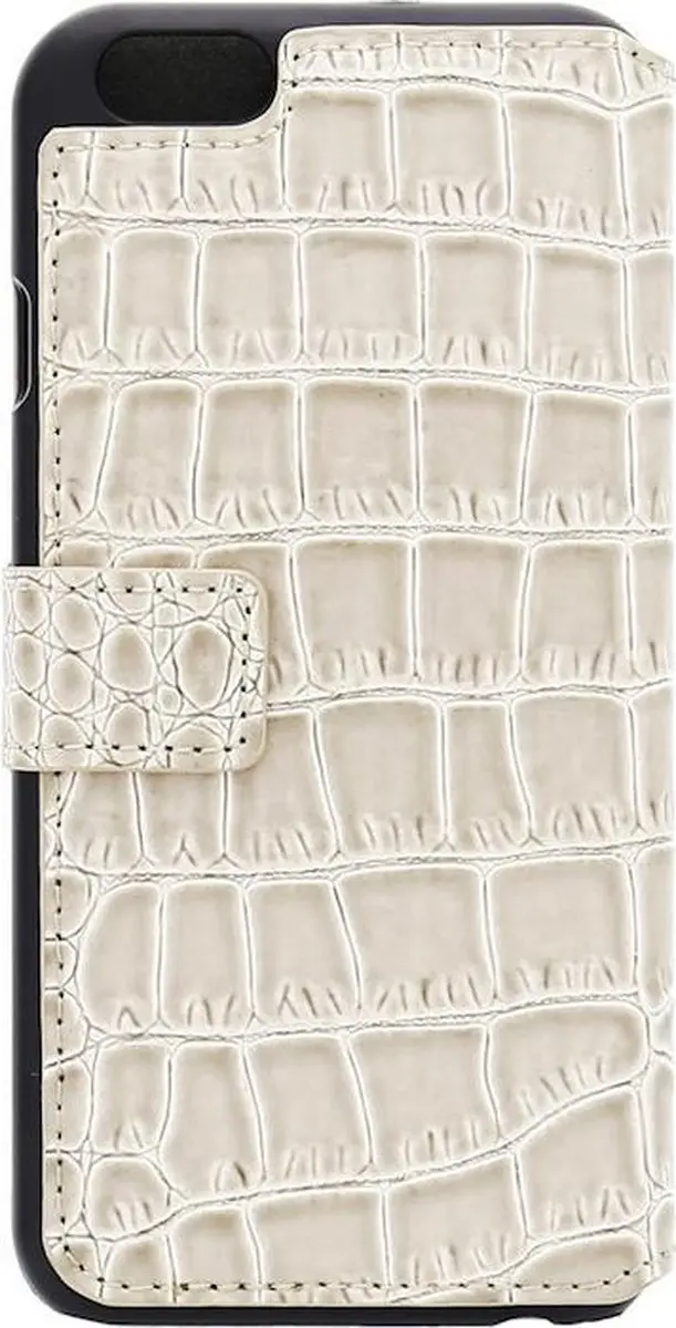 Guess Book Case Shiny Crocodile iPhone 6/6s Plus - Beige