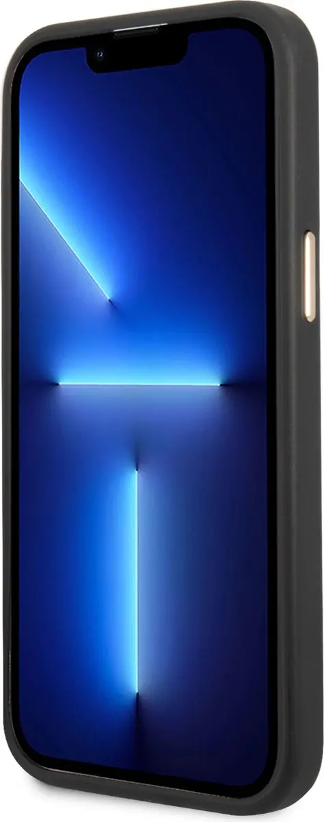 GUESS Telefoonhoesje iPhone 14 Pro Max - Polycarbonaat/PU - Zwart