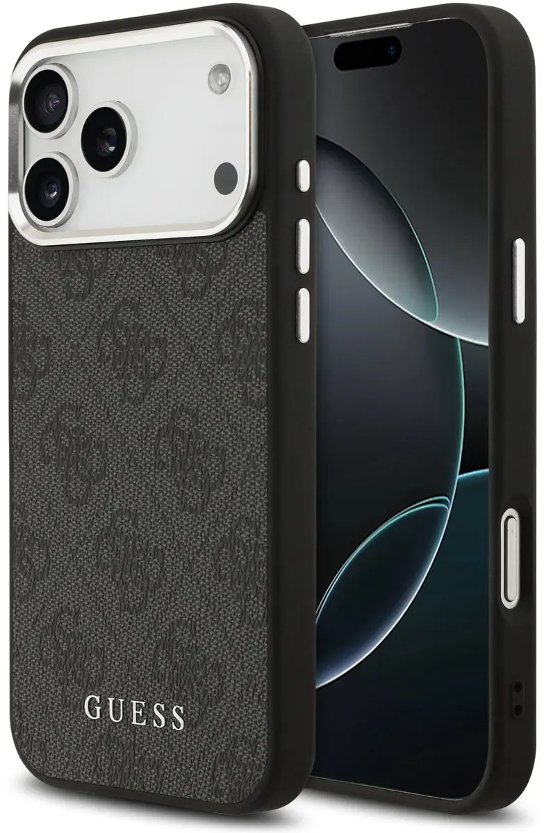 Guess 4G Backcover iPhone 17 Pro Max - MagSafe - Zwart