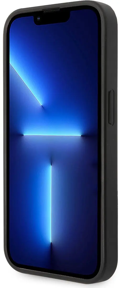 GUESS 4G Metal Logo Back Case - iPhone 15 Pro Max - Grijs