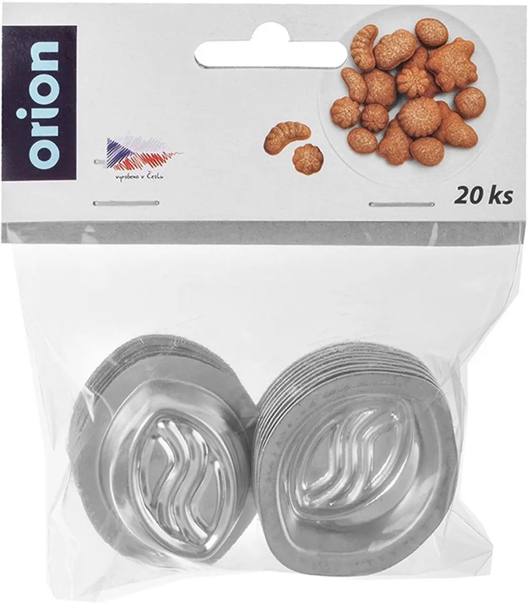 Orion Koekjesvorm 20 Stuks - Edelstalen Uitsteekvormen - Zilver