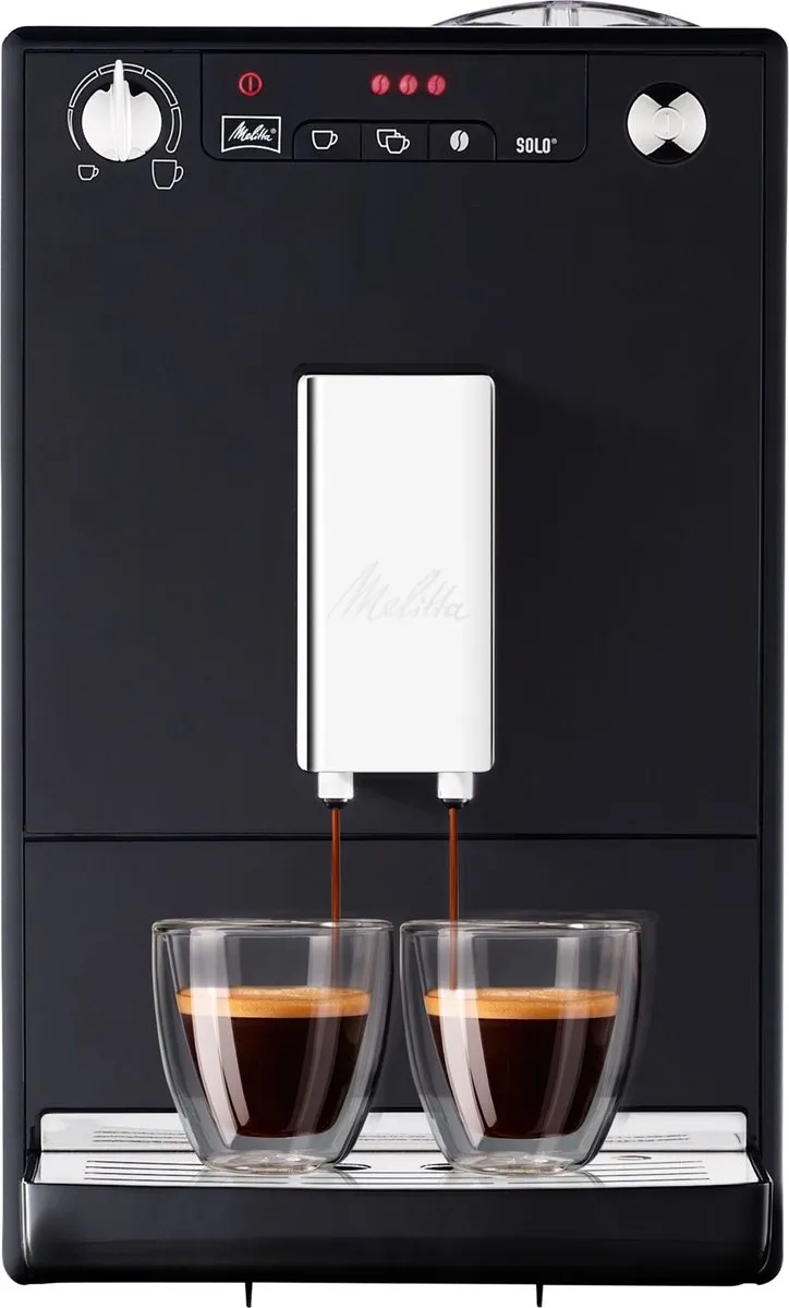 Melitta Solo E950-201 Volautomatische Espressomachine - Zwart