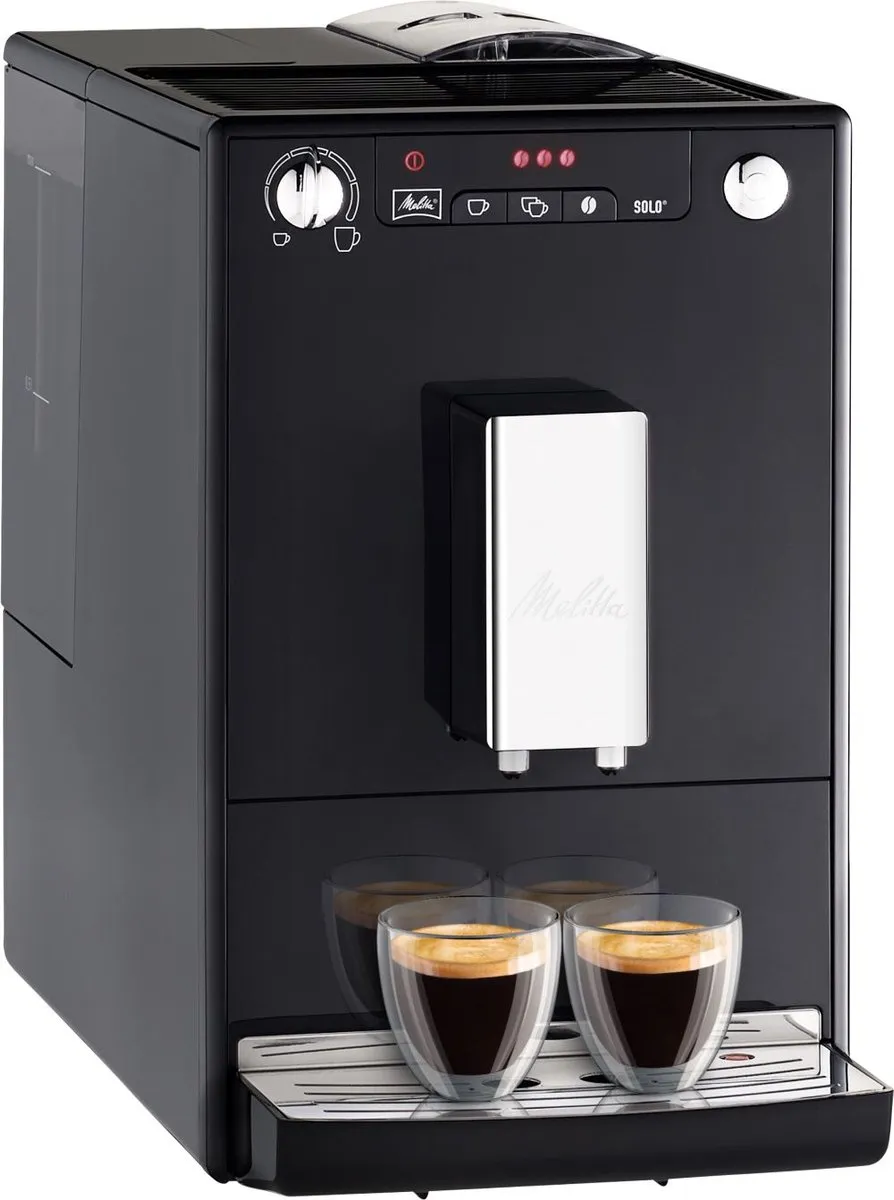Melitta Solo E950-201 Volautomatische Espressomachine - Zwart