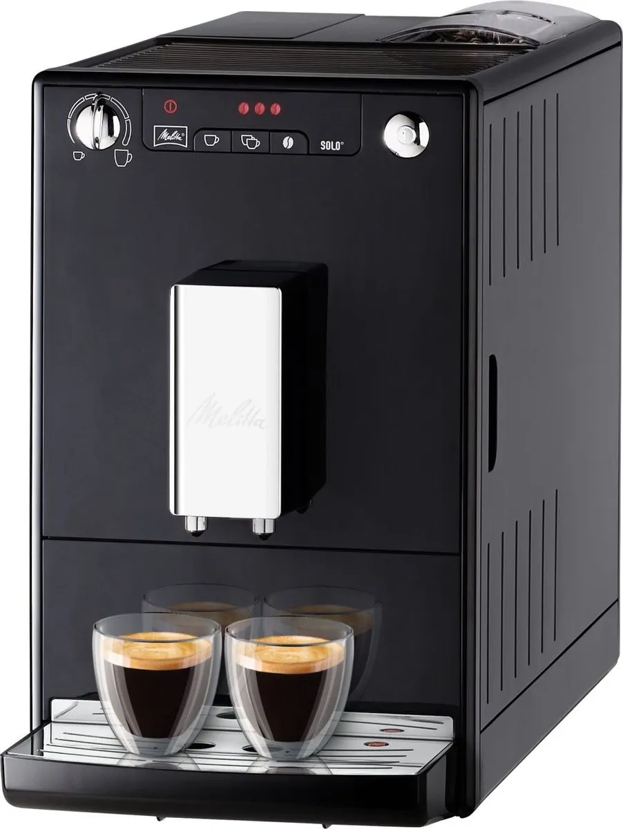 Melitta Solo E950-201 Volautomatische Espressomachine - Zwart - afbeelding 6 van 6
