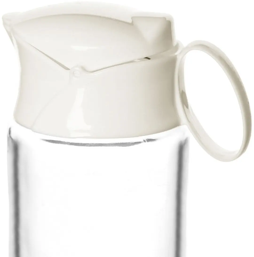 Orion Glazen Melkkannetje 235ml - Beige Deksel