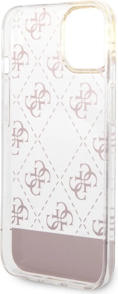GUESS Roze TPU Telefoonhoesje iPhone 14 Plus - MagSafe