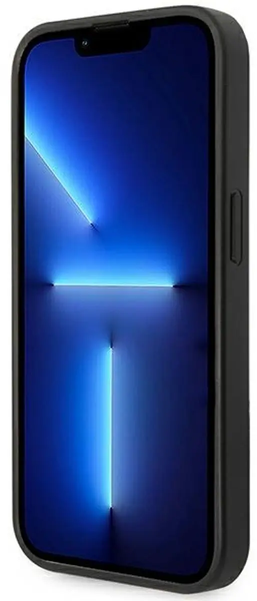 GUESS Telefoonhoesje iPhone 14 Pro - Zwart - PU-Saffiano - 3666339088606