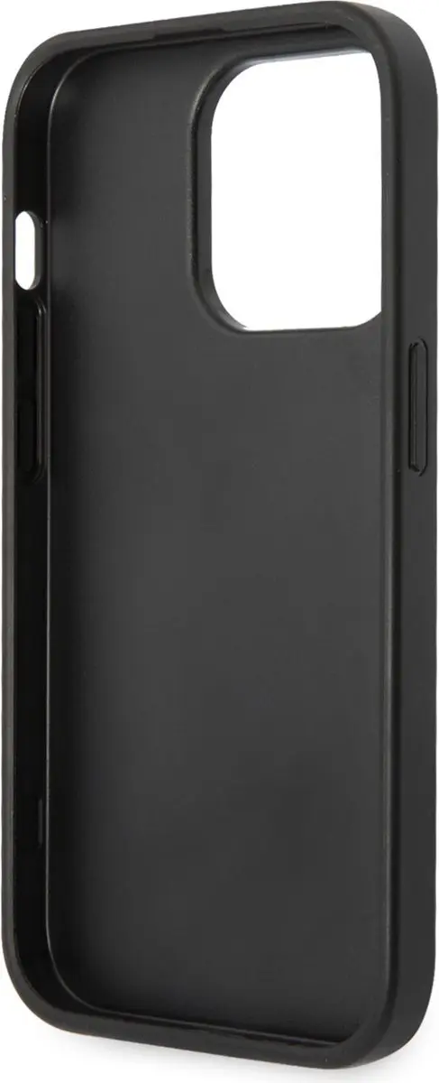 GUESS Telefoonhoesje iPhone 14 Pro - Zwart - PU-Saffiano - 3666339088606
